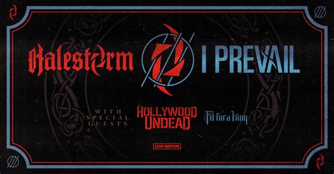 I Prevail + Halestorm Announce Co-Headline Tour For Summer 2024 Hollywood Undead + Fit For A ...