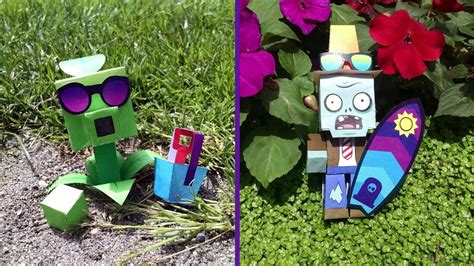 Plants Vs Zombies Papercraft