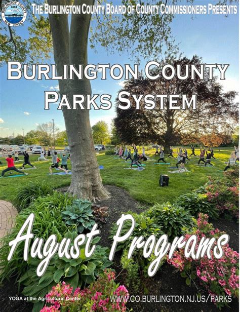 Programs & Events | Burlington County, NJ - Official Website