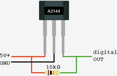 Build Arduino Tachometer Using A3144 Hall Effect Sensor - Makerguides.com