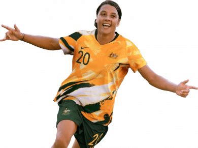 Samantha Kerr Australia Women football render - FootyRenders