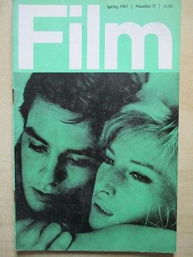 Tilleys Vintage Magazines : FILM magazine, Spring 1963 issue for sale. ALAIN DELON, MONICA VITTI ...