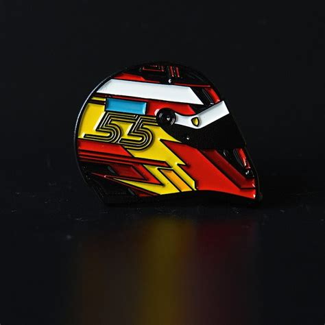 Carlos Sainz 2021 Helmet — The Geeky Forge