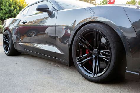 20" Chevy Camaro 1LE Wheels FR 35 Gloss Black OEM Replica Rims #OEM216-1