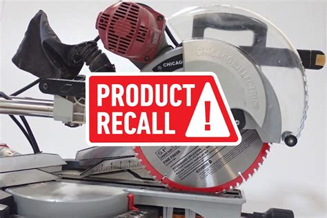 Chicago Electric Miter Saw Blade Guards Recall: What to Know