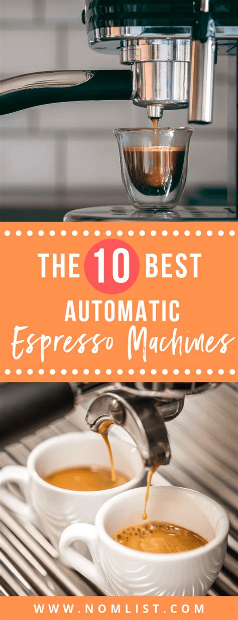 We found the 10 best automatic espresso machines that money can buy. Just pick a machine, any ...