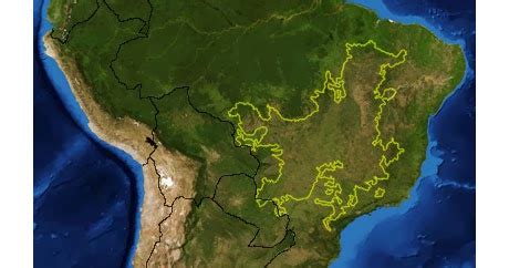 The Tropical Savanna in Brazil (The Cerrado): Maps