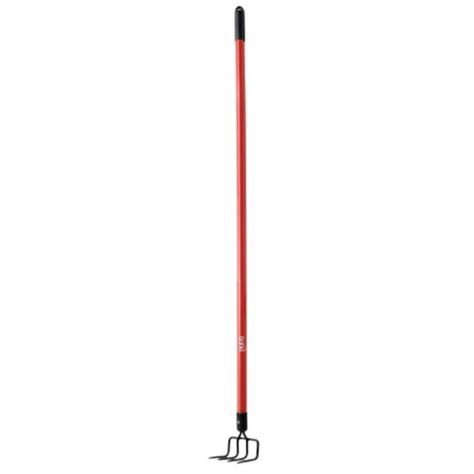 Long Handle 4 Tine Cultivator Red LH005 - Walmart.com - Walmart.com