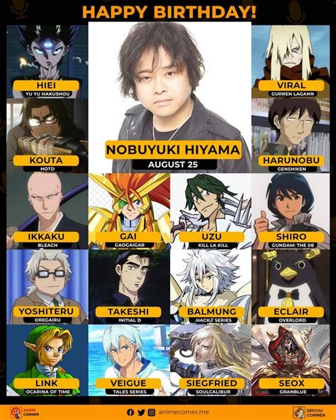 Happy 55th birthday to the voice behind the head of the Yggdmillenia, Hiyama Nobuyuki! : r ...