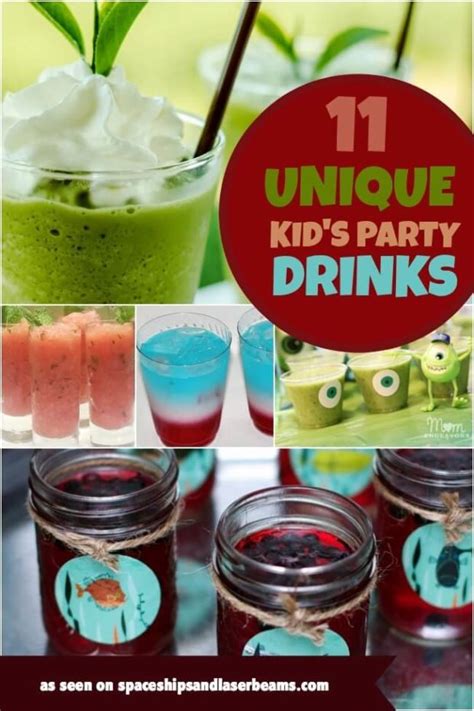 10 Fun Drinks to Serve at Children’s Parties {Non-alcohol Drink Ideas ...