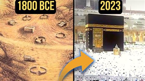 Evolution of Kaaba 🕋 | 1800 BCE to 2023 - YouTube