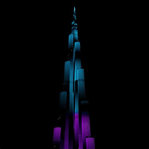 Burj Khalifa Wallpaper Night