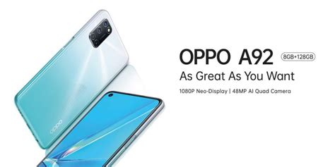 OPPO A92 Resmi Perkenalkan Varian Warna Baru | aktualitas.id