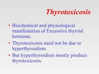 Hyperthyoroidism and thyrotoxixosis grave's diseases.pptx