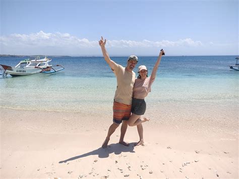 Pink beach snorkeling Lombok