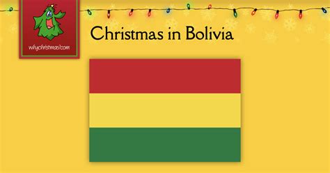 Christmas in Bolivia -- Christmas Around the World -- whychristmas?com