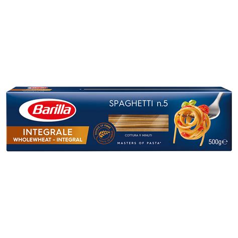 BARILLA Spaghetti Integrale Whole Wheat 500g – Federated Distributors, Inc.