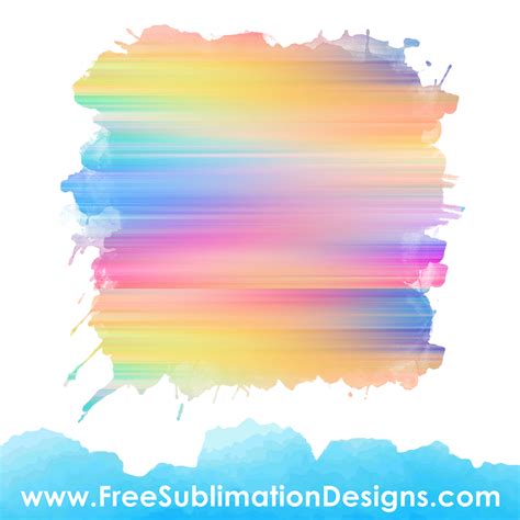 Sublimation print free sublimation rainbow background – Artofit