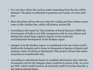 Jaitapur Nuclear Power Project | PPT