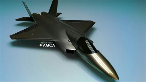 India's super stealth future combat fighter aircraft. The HAL AMCA "Golden Eagle" Image Courtesy ...