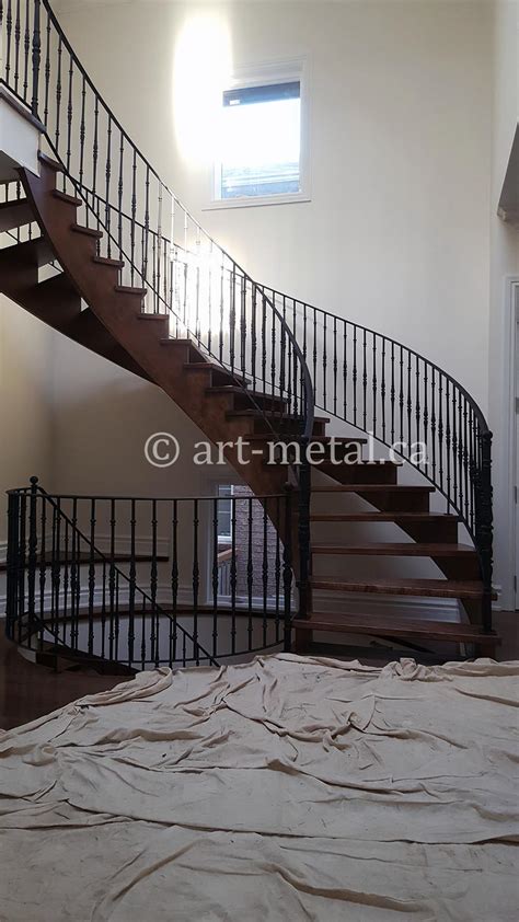 Indoor Stair Railings Toronto | Art Metal Workshop