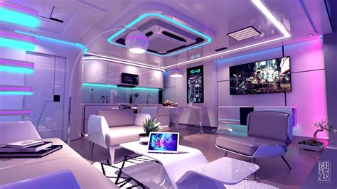 Pin by Badr Merizak on badr merizak art work | Futuristic bedroom ...