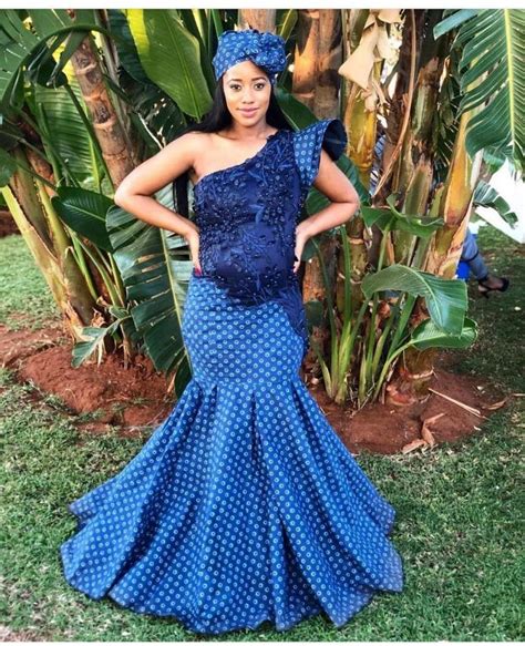 30 Beautiful Kitenge Dresses for Wedding | Shweshwe dresses, Sesotho traditional dresses ...