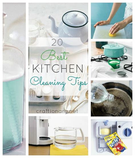 115 kitchen cleaning tips