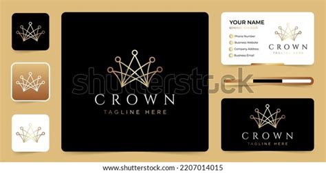 Luxury Crown Logo Royalty Free Vector Stock Vector (Royalty Free ...