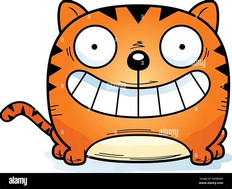 A cartoon illustration of a cat smiling Stock Vector Image & Art - Alamy