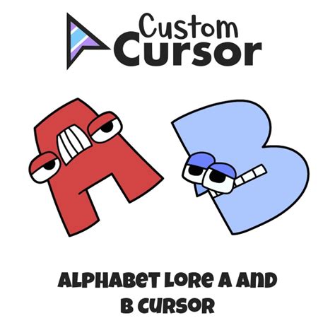 Alphabet Lore A and B cursor – Custom Cursor