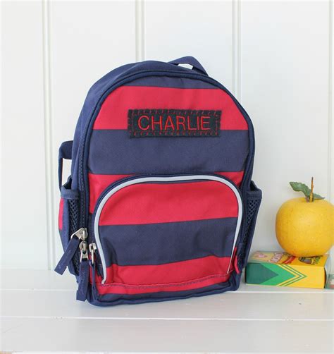 Personalized Toddler Mini Size Backpack Pottery Barn