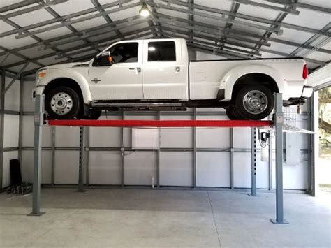 Advantage 11,000 Lb. Heavy Duty 4-Post Lift - Heavy Duty Lift For Truck Enthusiast | Advantage Lifts