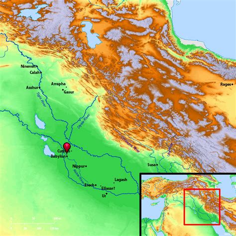 Bible Map: Dura (Babylon)