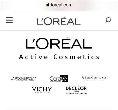 L Oreal Active Cosmetics Brands | Makeupview.co