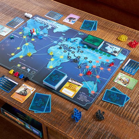 Pandemic Board Game (Base Game) Cooperative Strategy Game for Family – Asmodee North America