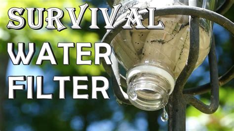 How To Make a Survival Water Filter - Quick Build - YouTube