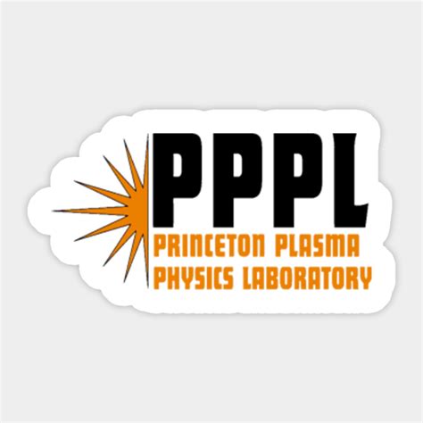 Princeton Plasma Physics Lab Logo - Princeton Plasma Physics Lab Logo - Sticker | TeePublic