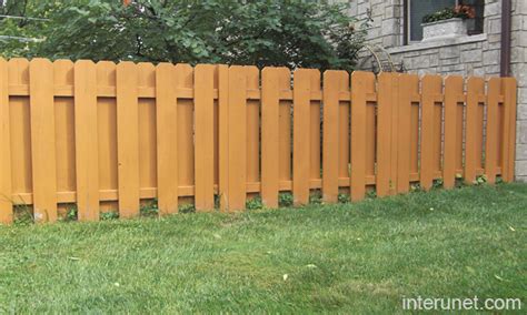 Wood fence low picture | interunet