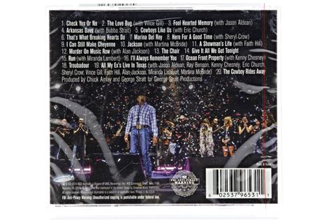 George Strait - Cowboy Rides Away: Live from At&T Stadium - CD - NEW | eBay