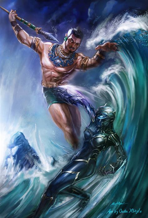 Black panther vs Namor by Quan-Xstyle on DeviantArt