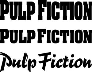 Pulp Fiction Logo PNG Vector (AI, EPS, SVG) Free Download