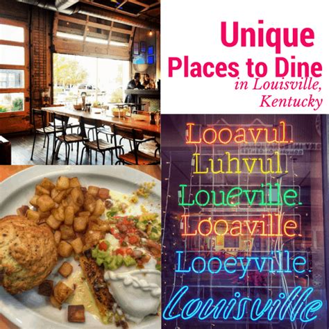 Unique Places to Dine in Louisville, Kentucky - Adventure Mom