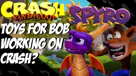 Is Toys For Bob Working On Crash Bandicoot? Leaked Concept Art? Spyro Involved? - YouTube