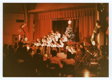 Men singing in choir performance from a distanceASU Library Exhibits