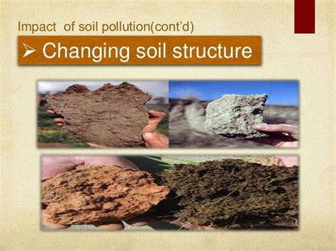 Soil pollution