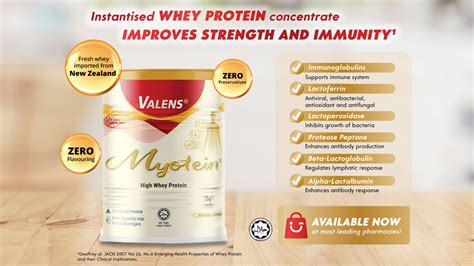 Myotein® (215g) - Valens Nutrition Singapore