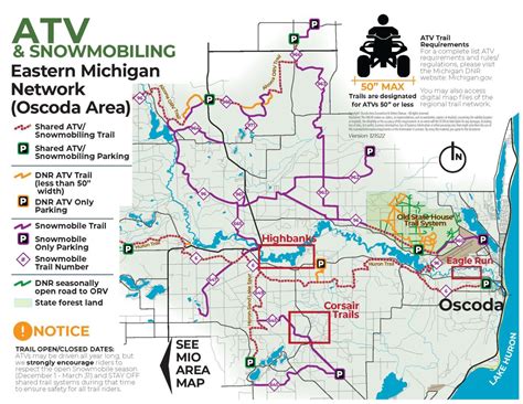 ATV and Snowmobile Trails | Oscoda, Michigan