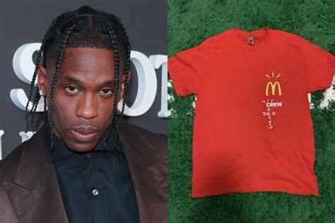 Travis Scott McDonald's Employee Shirts Being Sold by Fans - XXL