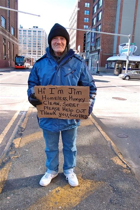 Artists Make Hand-Painted Signs For Homeless People, With Touching Results | Homeless people ...